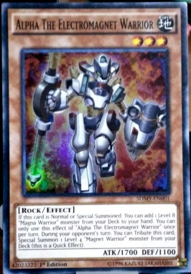 Alpha The Electromagnet Warrior