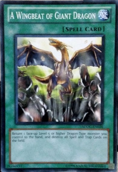 A Wingbeat of Giant Dragon