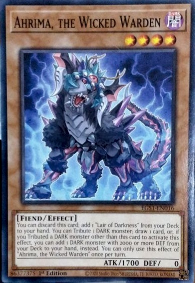 Ahrima, the Wicked Warden