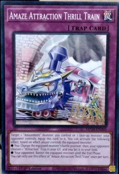 Amaze Attraction Thrill Train